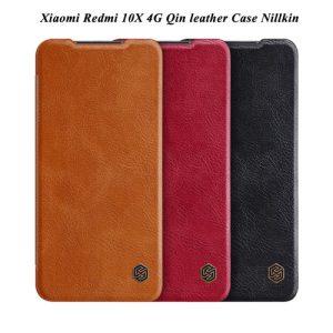 57659کیف چرمی شیائومی Redmi 10X 4G مارک نیلکین