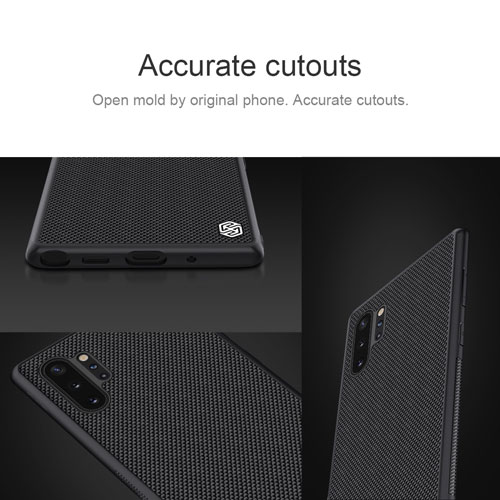 گارد سامسونگ +Galaxy Note10 مارک Textured نیلکین