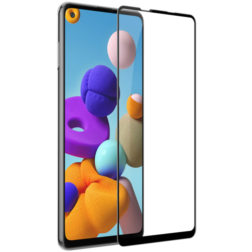 گلس سامسونگ Galaxy A21s مارک CP+Pro نیلکین