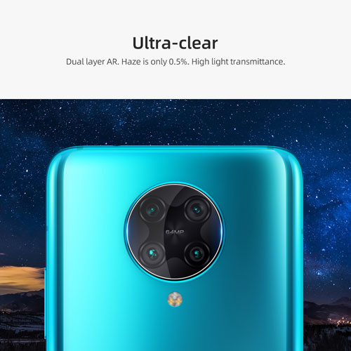 گلس لنز دوربین شیائومی Poco F2 Pro مارک نیلکین