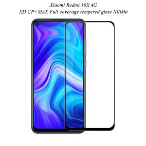 گلس نیلکین شیائومی Redmi 10X 4G مدل XD CP+MAX