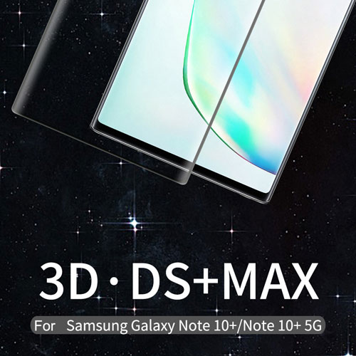 گلس +Galaxy Note10 مارک 3D DS+MAX نیلکین