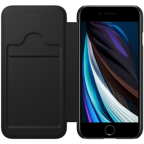 فلیپ‌ کاور چرمی اپل iPhone 8 مارک Ming نیلکین