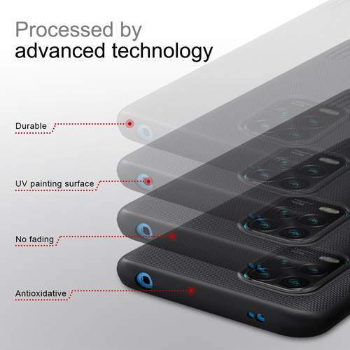 قاب محافظ شیائومی Mi 10 Lite 5G مارک نیلکین + استند