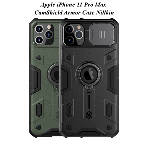 گارد رینگی نیلکین iPhone 11 Pro Max مدل Camshield Armor