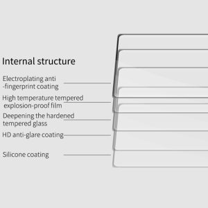 گلس +Galaxy Note10 مارک 3D DS+MAX نیلکین
