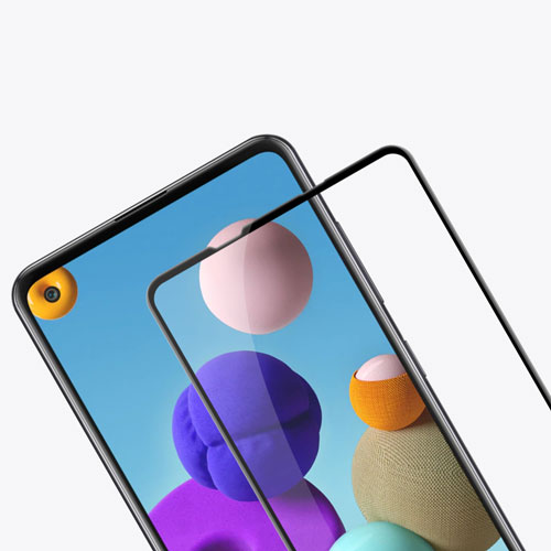 گلس سامسونگ Galaxy A21s مارک CP+Pro نیلکین