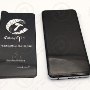 گلس سرامیکی تمام صفحه فول چسب شیائومی ردمی نوت 9S
