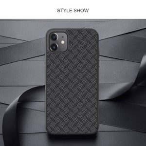 قاب نیلکین آیفون iPhone 11 مدل Synthetic fiber Plaid