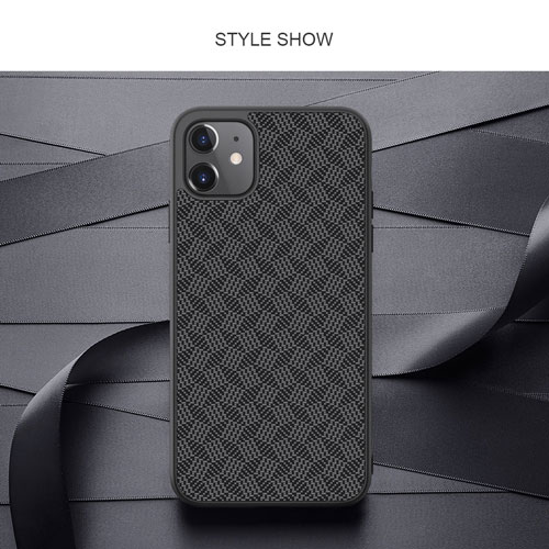 قاب نیلکین آیفون iPhone 11 مدل Synthetic fiber Plaid