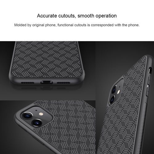 قاب نیلکین آیفون iPhone 11 مدل Synthetic fiber Plaid