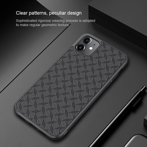 قاب نیلکین آیفون iPhone 11 مدل Synthetic fiber Plaid