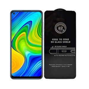 گلس 6D فول گوشی شیائومی Redmi Note 9