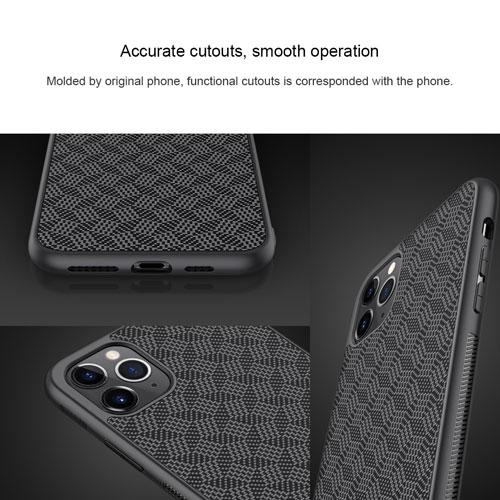 قاب نیلکین اپل iPhone 11 Pro Max مدل Synthetic fiber Plaid
