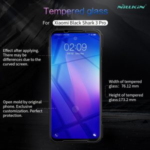 گلس نیلکین شیائومی Black Shark 3 Pro مدل H+Pro
