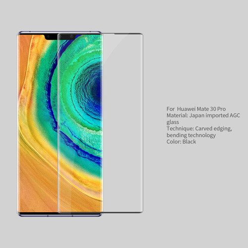 گلس نیلکین هوآوی Mate 30 Pro مدل 3D DS+MAX