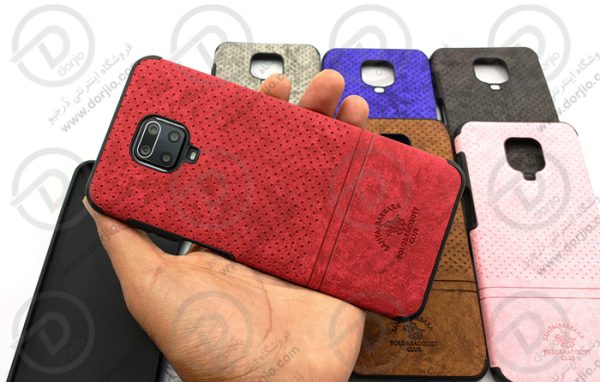 گارد روکش چرمی شیائومی Redmi Note 9 Pro مارک Santa Barbara