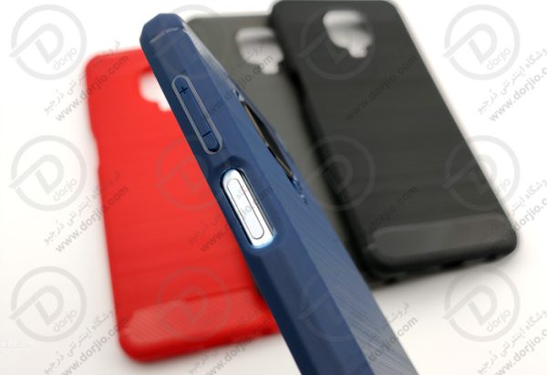 گارد ژله‌ای طرح کربنی شیائومی Xiaomi Redmi Note 9 Pro