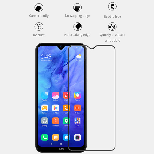 گلس فول نیلکین شیائومی Redmi Note 8T مدل XD CP+MAX