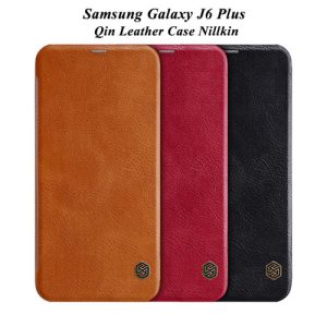کیف چرمی سامسونگ Galaxy J6 Plus مارک نیلکین