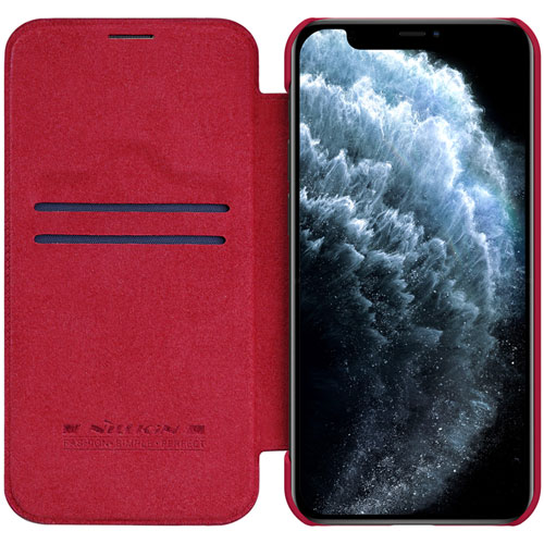 کیف چرمی نیلکین اپل iPhone 12 Max مدل Qin
