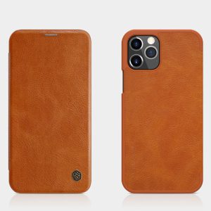 کیف چرمی نیلکین اپل iPhone 12 Max مدل Qin