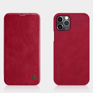 کیف چرمی نیلکین اپل iPhone 12 Max مدل Qin