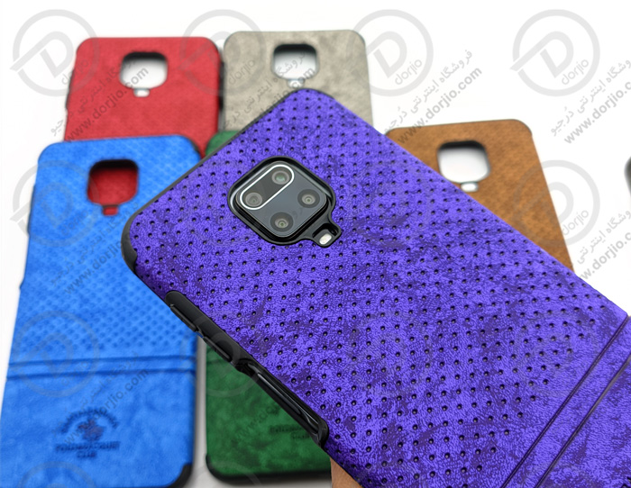 گارد روکش چرمی شیائومی Redmi Note 9 Pro مارک Santa Barbara