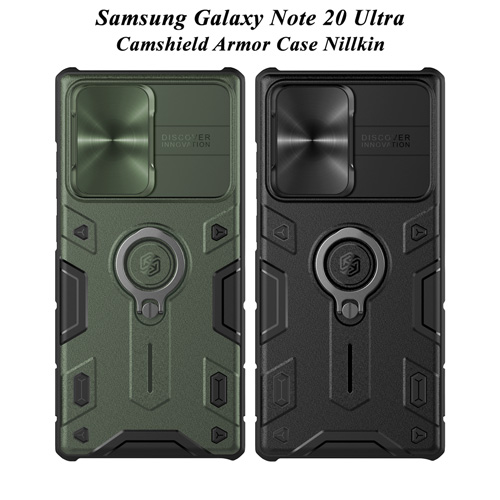 گارد رینگی نیلکین سامسونگ Galaxy Note 20 Ultra مدل Camshield Armor