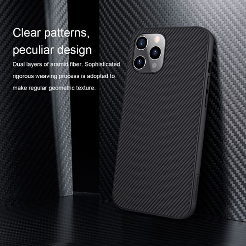 قاب فیبری نیلکین iPhone 12 Pro مدل Synthetic fiber