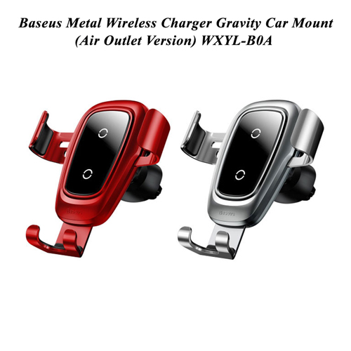 پایه نگهدارنده و شارژر وایرلس خودرو بیسوس WXYL-B0A