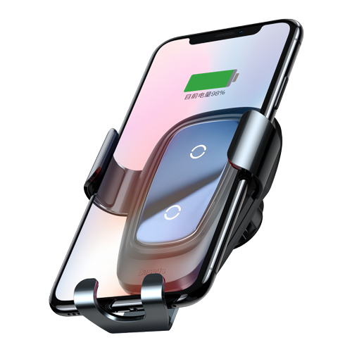 پایه نگهدارنده و شارژر وایرلس خودرو بیسوس WXYL-B0A