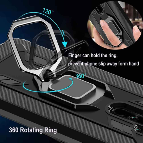 گارد ضد ضربه و رینگ دار شیائومی Redmi 10X 4G