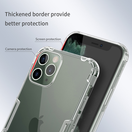 گارد محافظ ژله‌ای اپل iPhone 12 Max مارک نیلکین