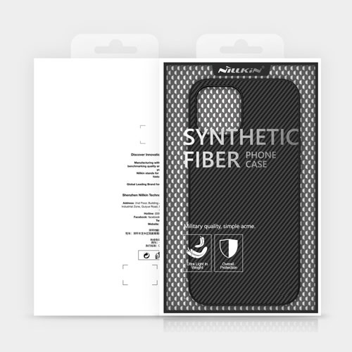 قاب فیبری نیلکین iPhone 12 Max مدل Synthetic fiber