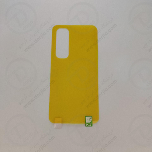برچسب محافظ پشت نانو فول چسب Xiaomi Mi Note 10 Lite