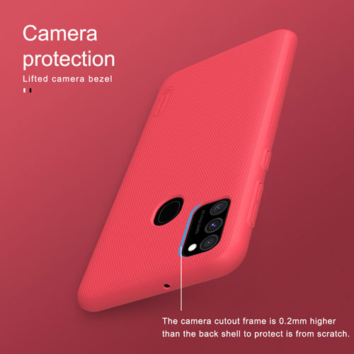 قاب محافظ سامسونگ Galaxy M21 مارک نیلکین + استند