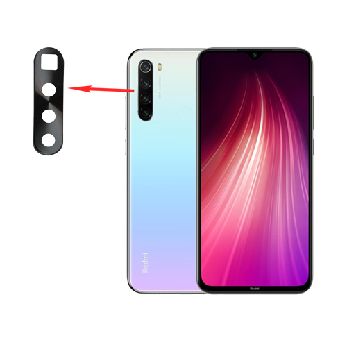 محافظ لنز فلزی دوربین شیائومی Redmi Note 8