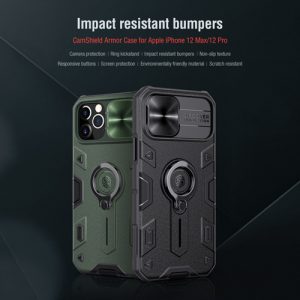 گارد محافظ رینگی نیلکین iPhone 12 Max مدل Camshield Armor