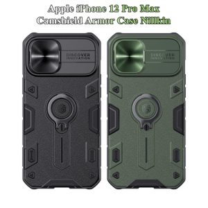 75064گارد محافظ رینگی نیلکین iPhone 12 Pro Max مدل Camshield Armor