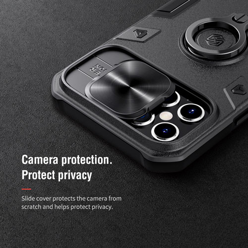 گارد محافظ رینگی نیلکین iPhone 12 Pro Max مدل Camshield Armor