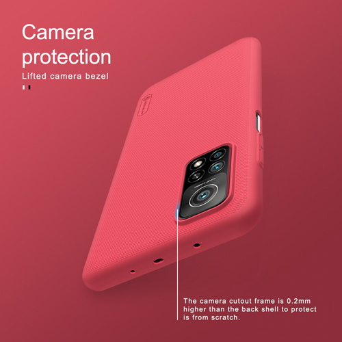 قاب محافظ شیائومی Mi 10T Pro 5G مارک نیلکین + استند