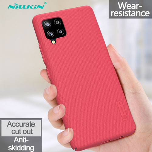 قاب محافظ سامسونگ Galaxy A42 5G مارک نیلکین + استند