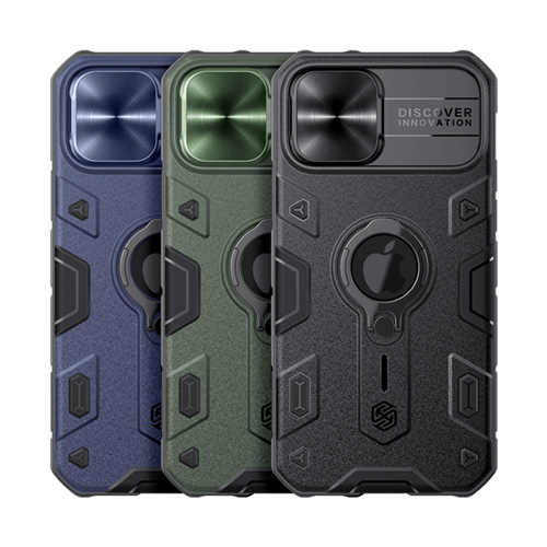 گارد رینگی نیلکین iPhone 12 Pro مدل CamShield Armor (LOGO