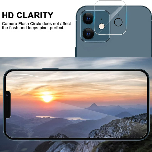 محافظ کامل لنز دوربین آیفون 12