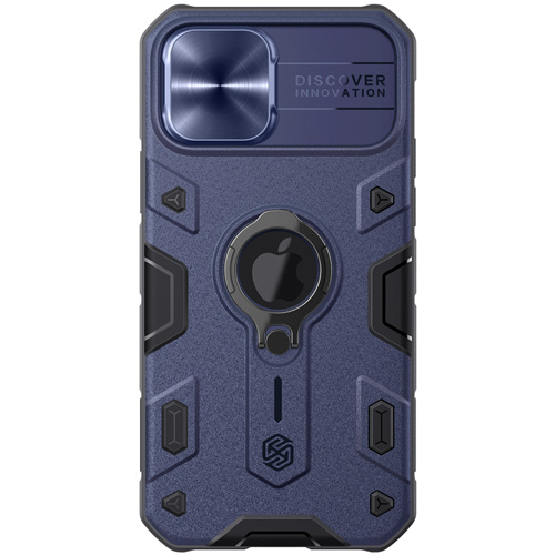 گارد رینگی نیلکین iPhone 12 مدل CamShield Armor (LOGO