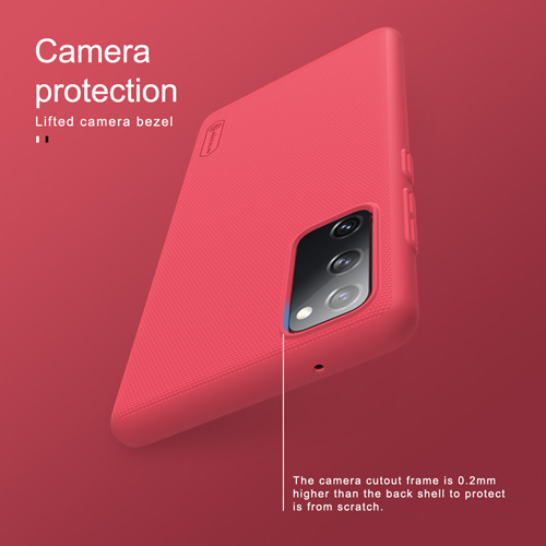 قاب محافظ سامسونگ Galaxy S20 FE مارک نیلکین + استند