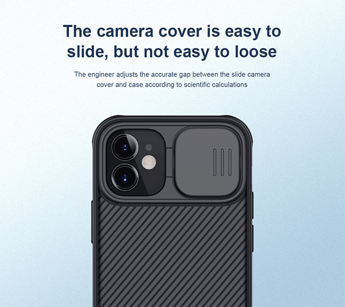 گارد ضد ضربه iPhone 12 mini مارک نیلکین Camshield Pro