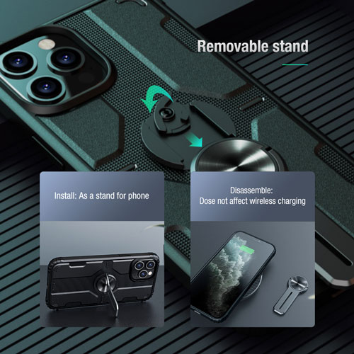 گارد محافظ استند پلاس نیلکین iPhone 12 مدل Medley Case