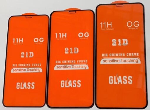 گلس فول گوشی آیفون 12 مدل 21D